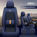 Kit Capa Banco de Carro Completo em Couro Legítimo Italiano + BRINDE: Kit Tapete Completo (SERVE EM TODOS OS CARROS))