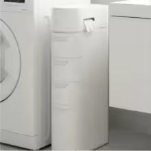 🔥SUPER PROMOÇÃO! 🔥 Armário de Armazenamento Estreito e Compacto, Não Requer Montagem, Armário Estreito para Banheiro, Carrinho de Armazenamento Slim