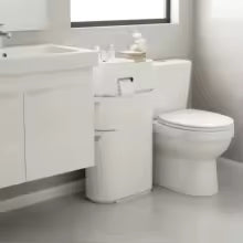 🔥SUPER PROMOÇÃO! 🔥 Armário de Armazenamento Estreito e Compacto, Não Requer Montagem, Armário Estreito para Banheiro, Carrinho de Armazenamento Slim