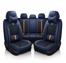 KIT CAPA BANCO DE CARRO COMPLETO EM COURO LEGÍTICO ITALIANO +BRINDE: KIT TAPETE COMPLETO (SERVE EM TODOS OS CARROS)