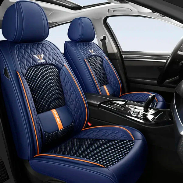 KIT CAPA BANCO DE CARRO COMPLETO EM COURO LEGÍTICO ITALIANO +BRINDE: KIT TAPETE COMPLETO (SERVE EM TODOS OS CARROS)