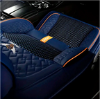 KIT CAPA BANCO DE CARRO COMPLETO EM COURO LEGÍTICO ITALIANO +BRINDE: KIT TAPETE COMPLETO (SERVE EM TODOS OS CARROS)