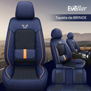 KIT CAPA BANCO DE CARRO COMPLETO EM COURO LEGÍTICO ITALIANO +BRINDE: KIT TAPETE COMPLETO (SERVE EM TODOS OS CARROS)