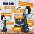 🔥【GENAI】🔥Kit Ferramentas Genai 68v 5 Em 1 Baterias E (MALETA DE BRINDE)