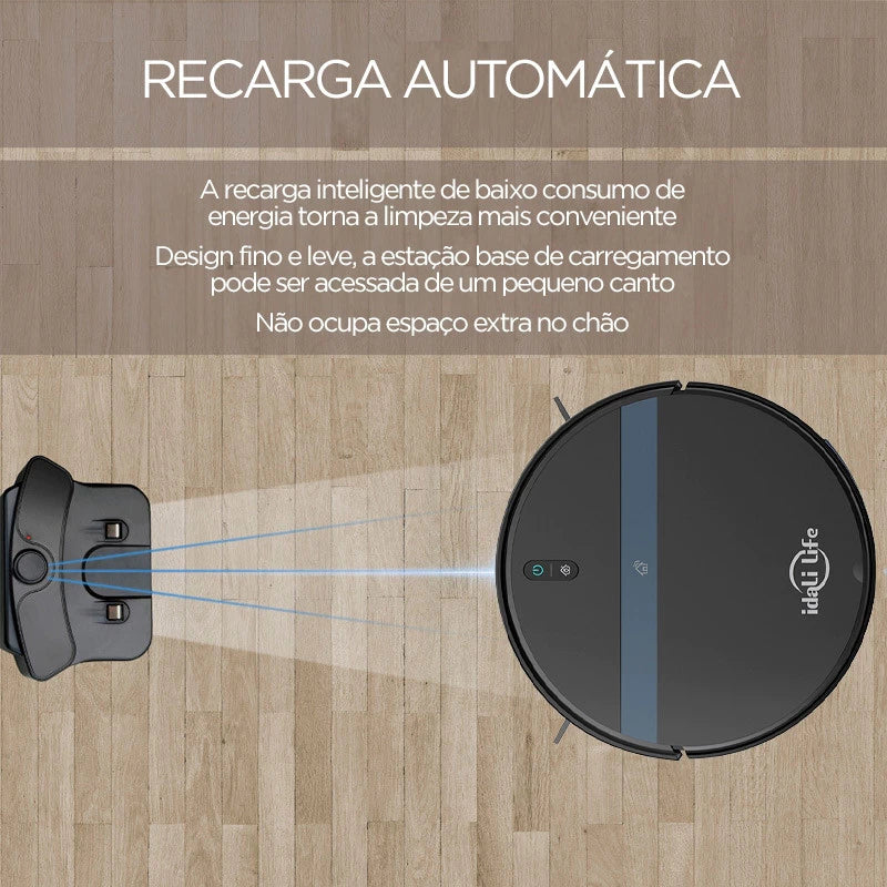 ⏰ ÚLTIMAS UNIDADES! Robô Aspirador Inteligente IDALI LIFE! 🔥